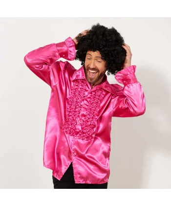 Siyah Renk Kıvırcık Afro Bonus Peruk