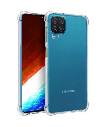 SM Galaxy A12 - M12 Anti-Drop Shockproof Darbe Emici Silikon Kılıf-(5775)