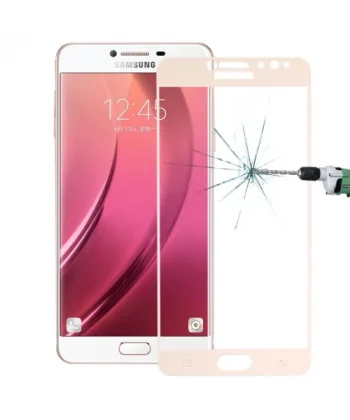 SM Galaxy C8  J7+ Plus 3D Full Kaplama Kırılmaz Cam Ekran Koruyucu-(5775)