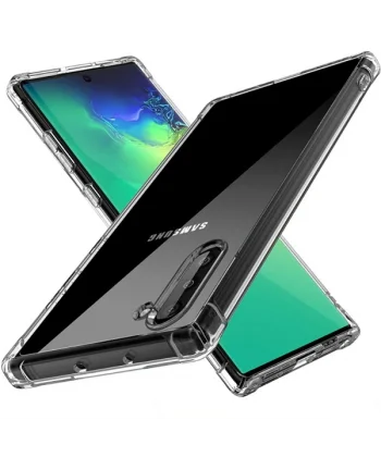 Sm Galaxy Note 10 Anti-Drop Darbe Emici Silikon Kılıf-(5775)