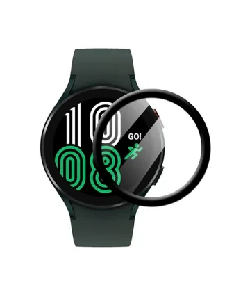 Sm Galaxy Watch 4 44mm 3D Full Kaplama Ekran Koruyucu PET+PMMA-(5775)