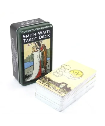 Smıth-waıte Metal Kutulu Tarot Kartı Alk2814