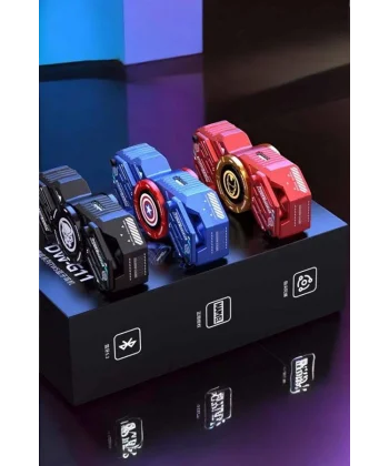 Stres Çarklı Bluetooth Kulaklık Kablosuz Kırmızı Yüksek Ses Kaliteli