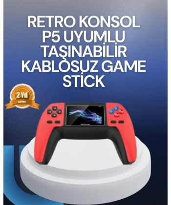 Tak Çalıştır Mini Retro GamePad | 520 Klasik Oyun