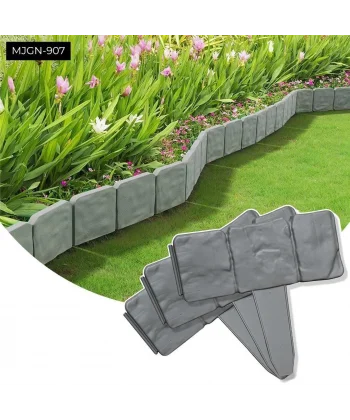 Taş Görünümlü Bahçe Çiti