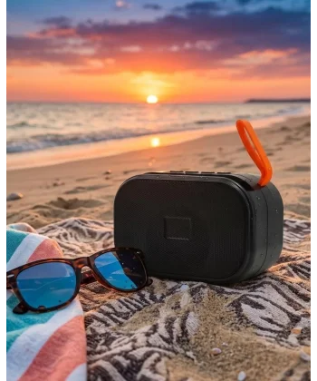 Taşınabilir Bluetooth Hoparlör Güçlü Baslı Kablosuz Müzik Kutusu