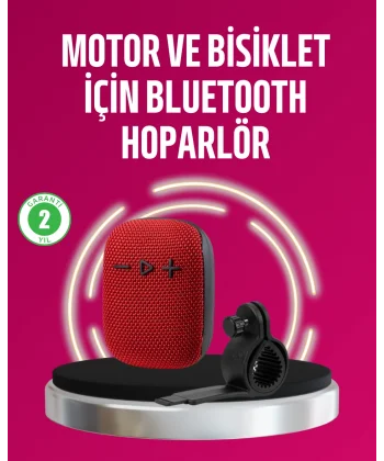 Taşınabilir Bluetooth Hoparlör Suya Dayanıklı Kumaş Kaplama
