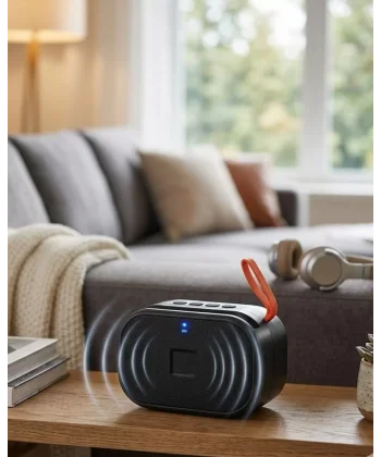 Taşınabilir Kablosuz Bluetooth Hoparlör USB TF Kart Destekli Ses Sistemi