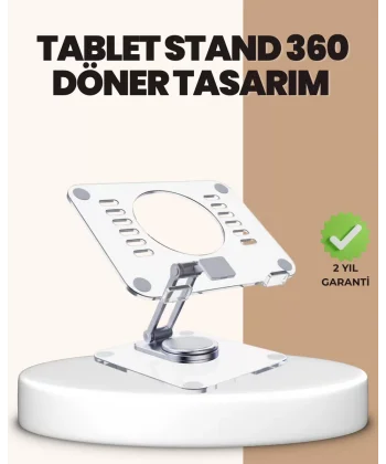 Taşınabilir Katlanır Tablet Braketi Masaüstü Stand