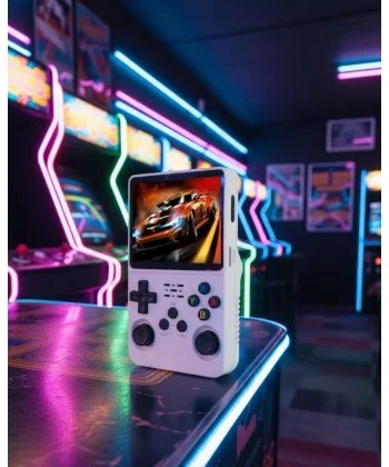 Taşınabilir Retro Oyun Konsolu Geniş Ekran ve Çoklu Emülatör Desteği