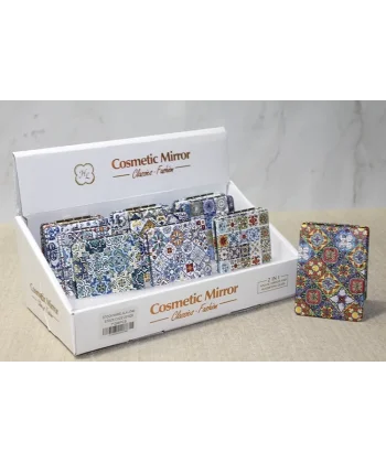 Taşlı El Aynası Dikdörtgen İnce Alk3740