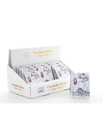 Taşlı İstanbul Tasarımı El Aynası İnce Alk2471a