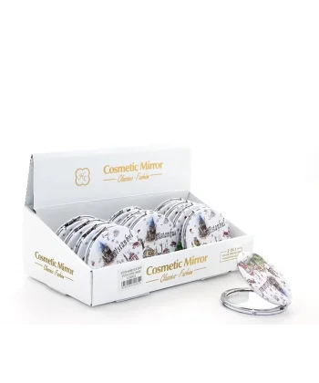 Taşlı İstanbul Tasarımı El Aynası İnce Alk2921