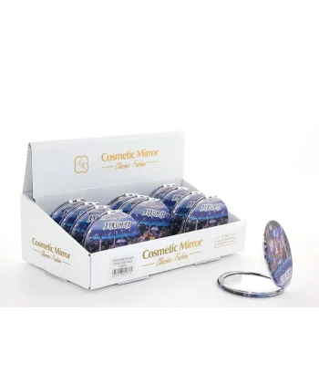 Taşlı İstanbul Tasarımı El Aynası İnce Alk2924