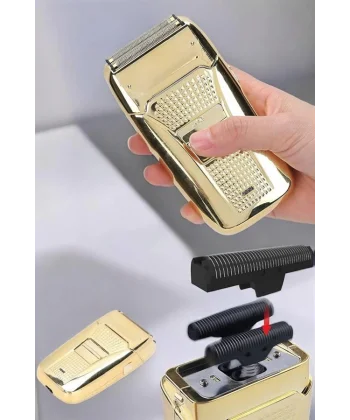 Tıraş Makinesi Paslanmaz Çelik Şarjlı Taşınabilir