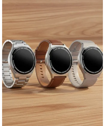 Torch Özellikli AMOLED Ekranlı Akıllı Saat Uzun Pil