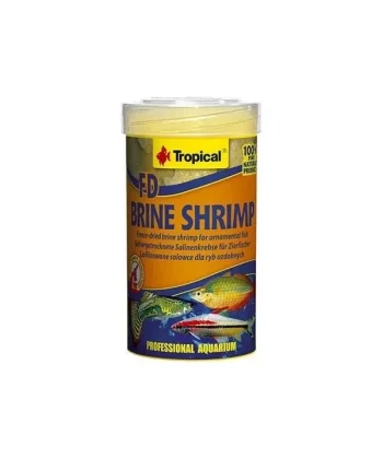 Tropical FD Brine Shrimp Kurutulmuş Küp Karides Süs Balık Yemi 100 Ml 10 Gr