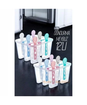 Turk 12 li Dondurma Kalıbı Meybuz Kalıbı