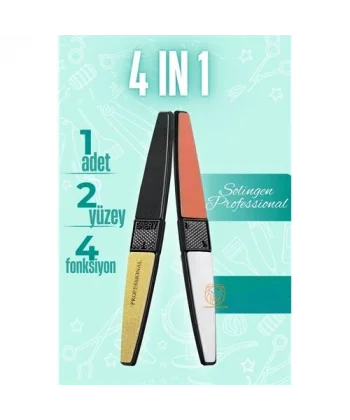 Turk 4 Fonksiyon Tırnak Törpü ve Parlatma Solingen
