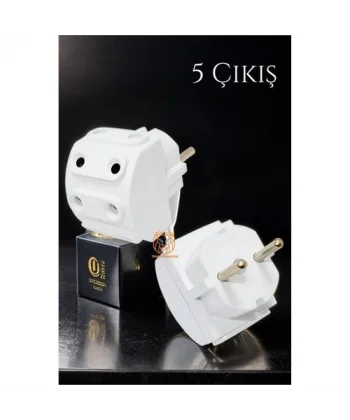 Turk 5 Girişli Priz Çoğaltıcı