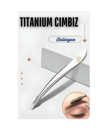 Turk Cımbız Titanyum Çelik Solingen Professional