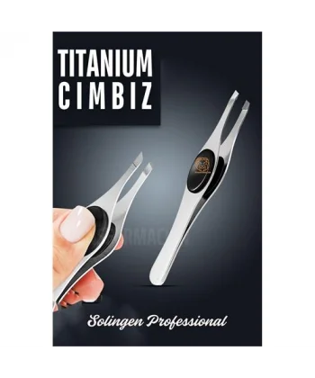 Turk Cımbız Titanyum Çelik Solingen Professional