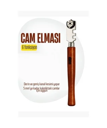 Turk Elmas Cam Kesici - Kalem Tipi Cam Kesici Cam Kesme Elması