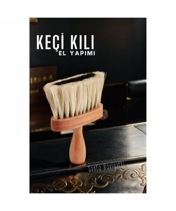 Turk Fade Ense Saç Kıl Fırçası Ahşap S.Rovigatti