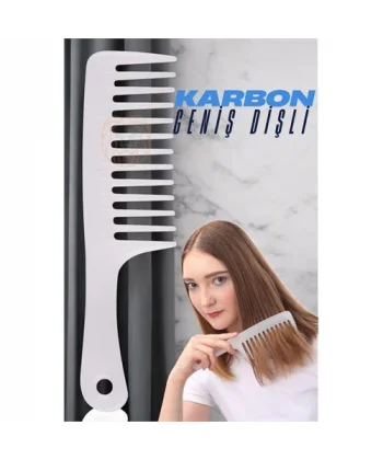 Turk Geniş Dişli Masaj Etkili Saç Açma Tarağı
