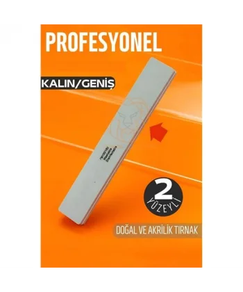 Turk Geniş Kalın Tırnak Törpüsü 100/180 Grid Profesyonel