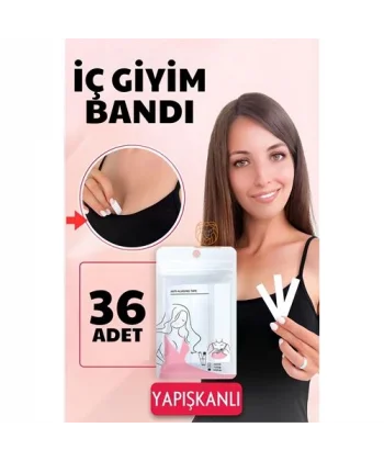 Turk İç Giyim Bandı Çift Taraflı Yapışkanlı Su Geçirmez 36 ADET