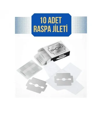 Turk Izzy 10 ADET Ayak Taban Nasır Yedek Jileti