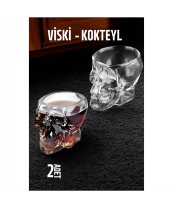 Turk Kurukafa Viski ve Kokteyl Cam 2 ADET