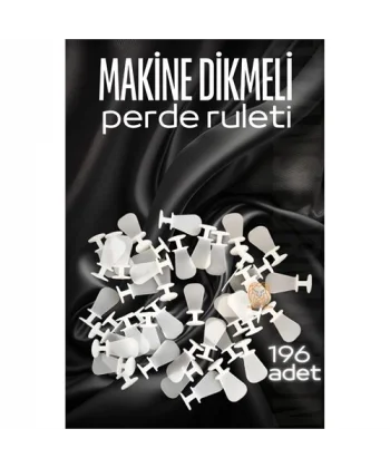 Turk Makine Dikmeli Perde Düğmesi Perde ruleti Perde Düğmesi 196 Adet