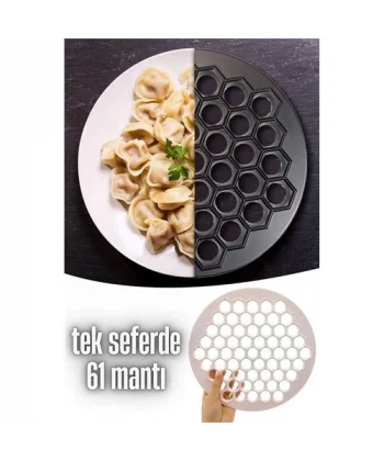 Turk Mantı Kalıbı Tek Seferde 61 Mantı Lallula Design