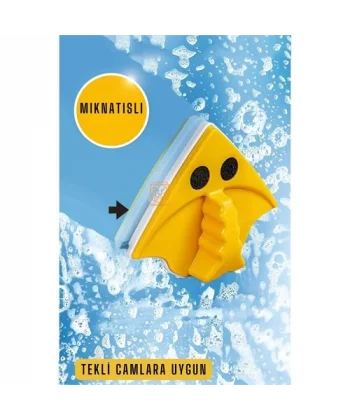 Turk Mıknatıslı Çift Taraflı Cam Temizleyici