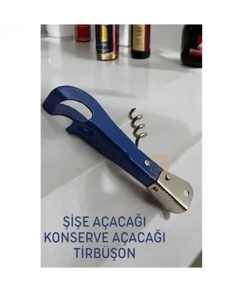 Turk Multi Şişe Açacağı Tirbüşon Konserve Açacağı  Clovis