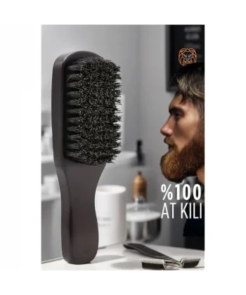 Turk Nano Sakal Tarama Fırçası At Kılı Absolute Professional