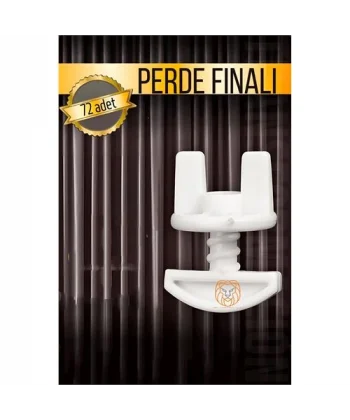 Turk Perde Finali Perde Sonlandırıcı Stop Korniş Finali Sonu 72 Adet