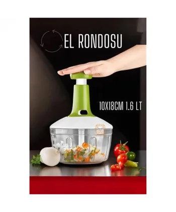 Turk Pratik El Rondosu Üstten Basmalı 1.6 LİTRE 10X18CM