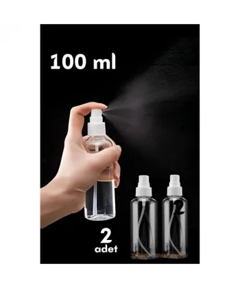 Turk Püskürtücü Boş Sprey Şişe 100 Ml 2 ADET