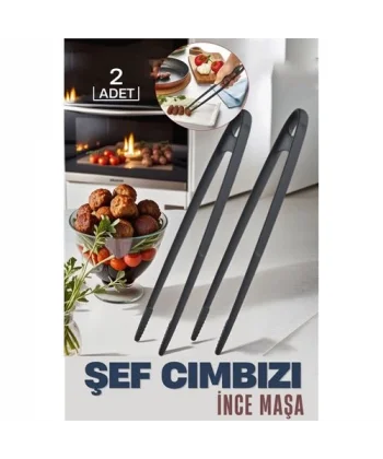 Turk Şef Cımbızı İnce Maşa Kragness Design