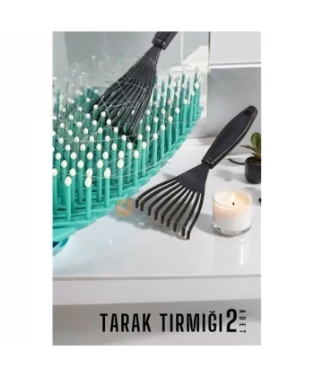 Turk Tarak Temizleyici Mini Tırmık 2 ADET