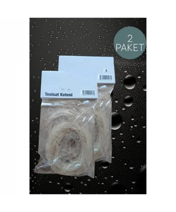 Turk Tesisat Keteni Musluk Su Doğalgaz 2 PAKET