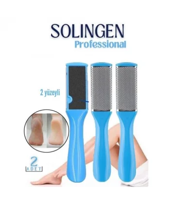 Turk Topuk Rendesi ve Törpü 2 li Set Solingen Professional