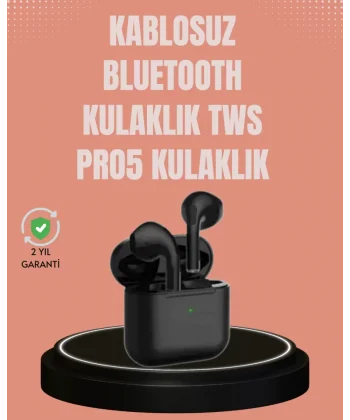 TWS Pro 5 Kulaklık – Uzun Süreli Kullanım İçin Yüksek Batarya Performansı