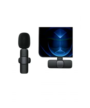 Type-c Girişli Telefon Uyumlu Wireless Youtube Facebook Tiktok Yayın Kablosuz Yaka Mikrofonu