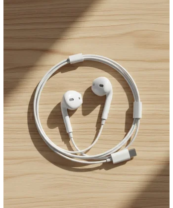 Type C Kablolu Kulak İçi Kulaklık Net Ses ve Güçlü Bas Deneyimi