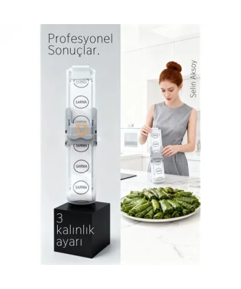 Ultra Pratik Yaprak Sarma Makinesi – Şef Dokunuşuyla Kusursuz ve Eşit Sarımlar