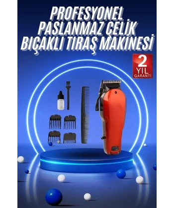 Unısex Tıraş Makinesi Lazer Öncesi Kısaltma Paslanmaz Çelik